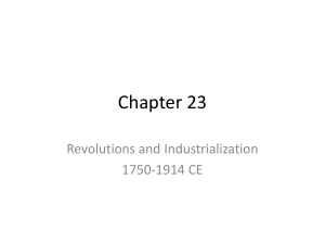 APWH Ch 23 Revolutions