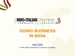 General - Indo Italian Chamber Of Commerce