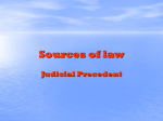 Sources of law - Law at Pendleton