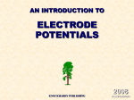 Electrode Potentials Knockhard