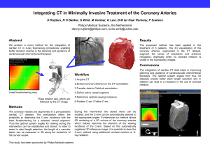 Integrating CT in Minimally Invasive Treatment of the Coronary