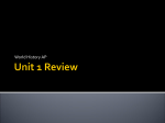Unit 1 Review PPT