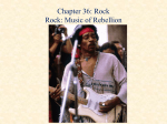 Rock and Roll - MUS 231: Music in Western Civ