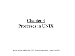 Processes in UNIX