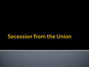 Secession from the Union