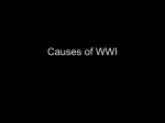 Causes of WWI - cloudfront.net