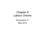 Chapter 9 Labour Unions
