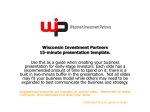sample presentation - Wisconsin Investment Partners