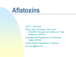 Aflatoxins - World Trade Organization