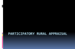 participatory rural appraisal (PRA)