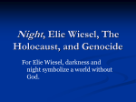 Night, Elie Wiesel, The Holocaust, and Genocide