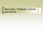 Gas Laws - Holy Family Regional School