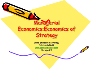 Managerial Economics