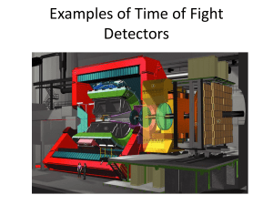 Time of Fight Detectors