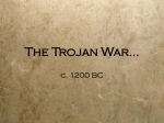 The Trojan War…