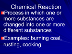 Chemical Reaction