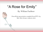 “A Rose for Emily”