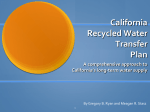 California Recycled Water Plan (PPT File)