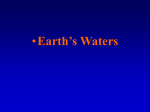 Chapter 26 - "Earth`s Waters"