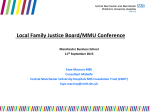 Faye McCrory - GREATER MANCHESTER ​FAMILY COURT FORUM