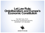 economic constitution