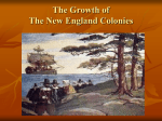 The Growth of The New England Colonies