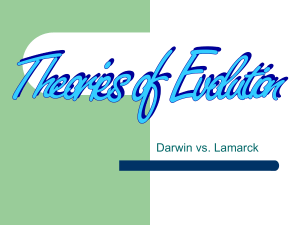 Theories of Evolution - BioGeoWiki-4ESO