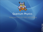 AP Quantum physics