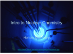 1 Intro to Nuclear Chemistry