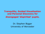 tranquillity - Worcester Research and Publications