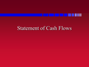 Statement of Cash Flows