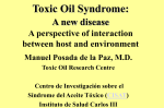 Toxic Oil Syndrome: A new disease A perspective of interaction