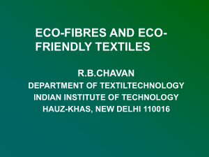 Eco fibres presentation