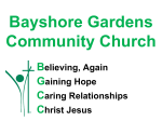 4-9-17 power point - Bayshore Gardens Community Church RCA