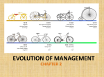 EVOLUTION OF MANAGEMENT