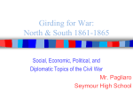 Unit 07 Social, Economic, Political, Diplomatic impact of Civil War