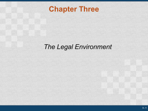 Legal Regulation of Human Resource Management