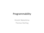 Programmability