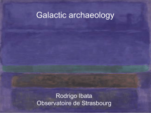Galactic archaeology