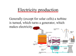 Lesson 6 Energy sources summary