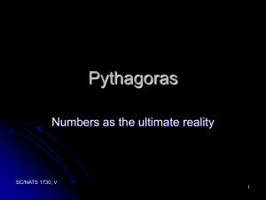 Pythagoras - York University