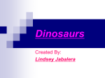 Dinosaurs - ScienceTIPs