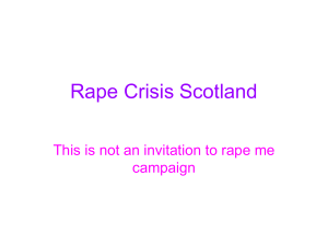 Rape Crisis Scotland - Women`s Support Project