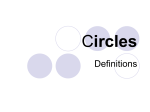 Circles - Northwest ISD Moodle