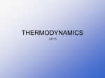 Second Law of thermodynamics