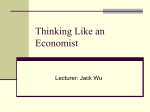 Thinking Like an Economist