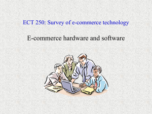 ECT 250: Survey Of E-commerce Technology