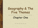 geo ch 1five themes of geography powerpoint 2012