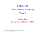 Malicious Threats - The University of Texas at Dallas