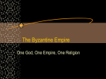 The Byzantine Empire - Elizabeth School District C-1